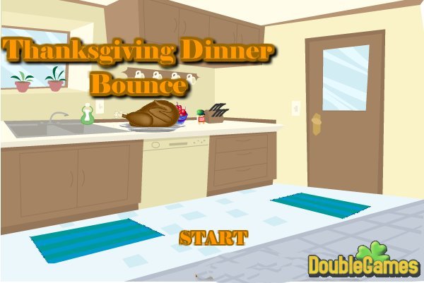 Free Download Thanksgiving Dinner Bounce Screenshot 1