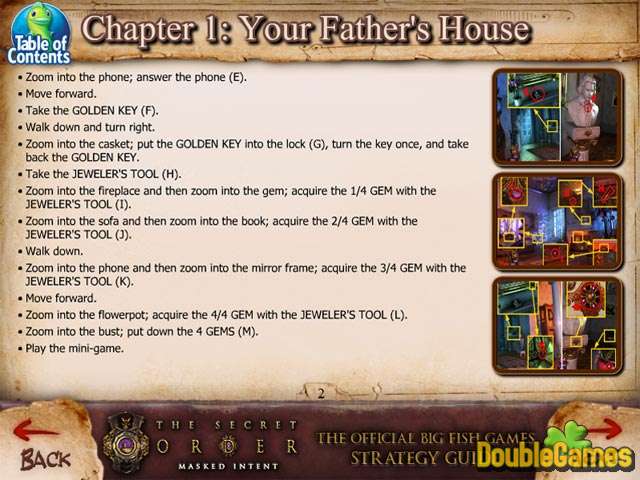 Free Download The Secret Order: Masked Intent Strategy Guide Screenshot 1