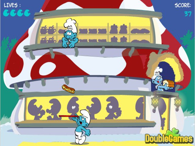 Free Download The Smurfs Greedy's Bakeries Screenshot 2