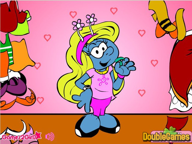 Free Download The Smurfs Dress Up Screenshot 3