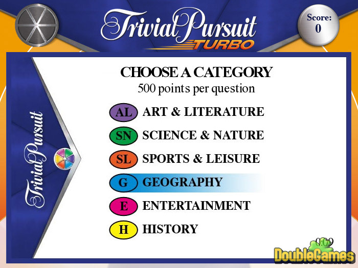 Free Download TRIVIAL PURSUIT TURBO Screenshot 1
