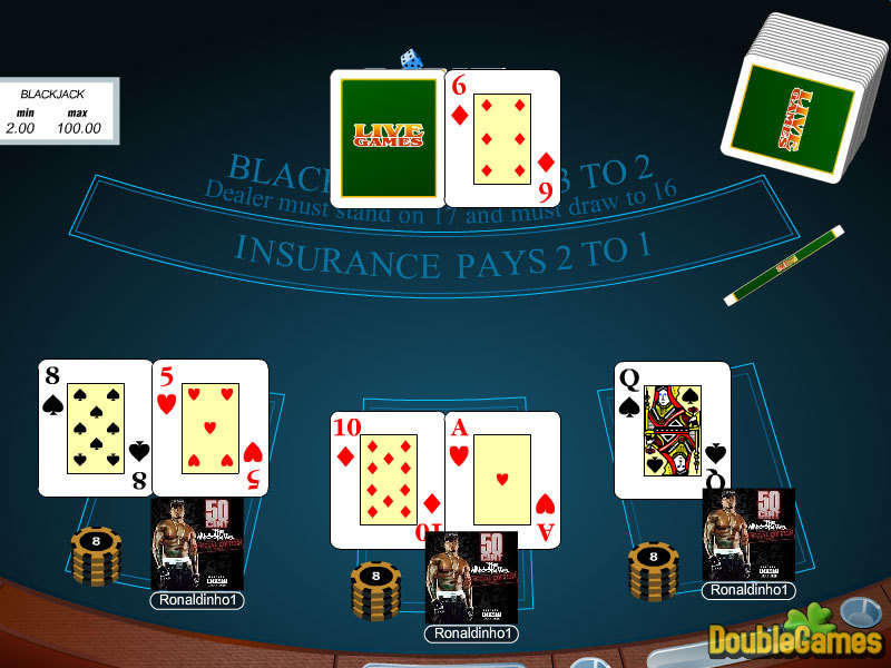 Free Download Two Deck Blackjack Screenshot 3