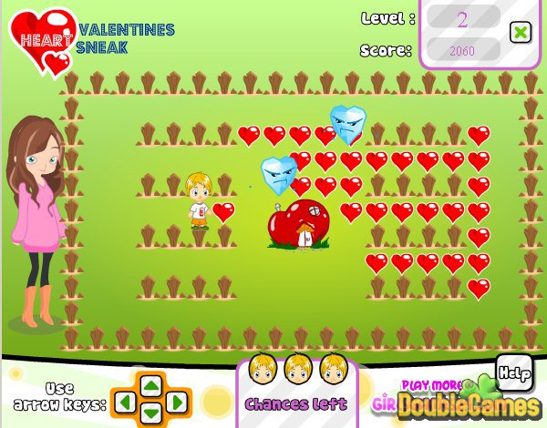Free Download Valentines Heart Sneak Screenshot 2