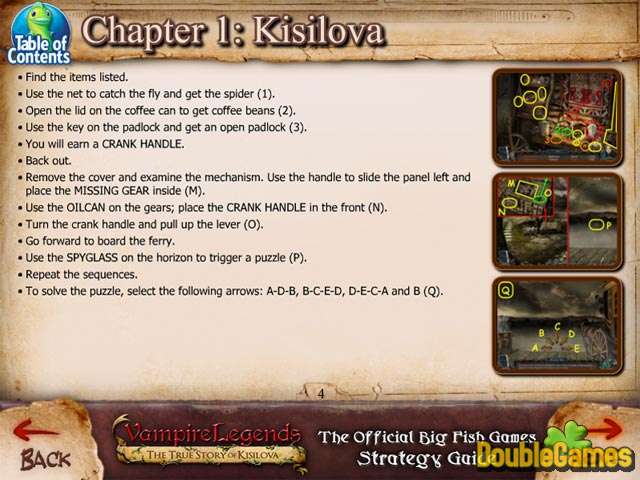 Free Download Vampire Legends: The True Story of Kisilova Strategy Guide Screenshot 1