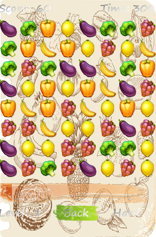 Free Download Vegetable Crush Screenshot 1