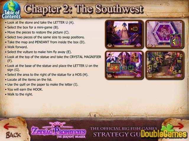 Free Download Zodiac Prophecies: The Serpent Bearer Strategy Guide Screenshot 1