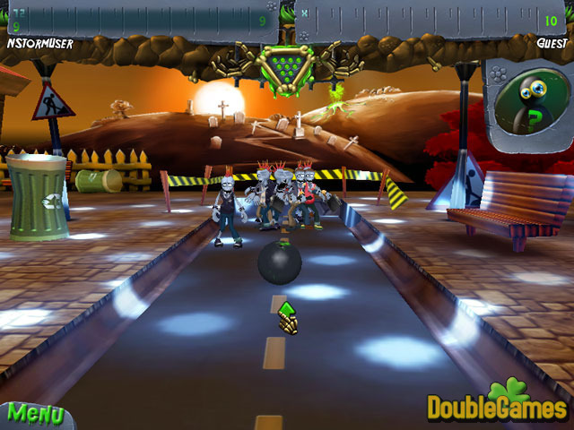 Free Download Zombie Bowl-O-Rama Screenshot 1